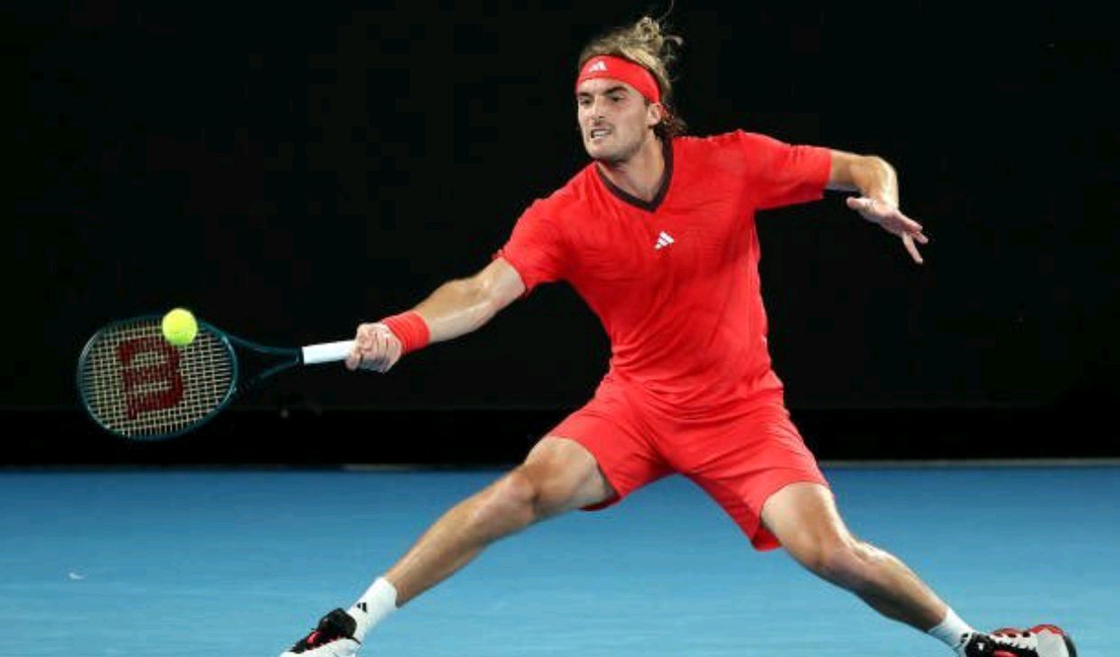 德国网球队强势英国网球队，西西帕斯送出助攻的简单介绍